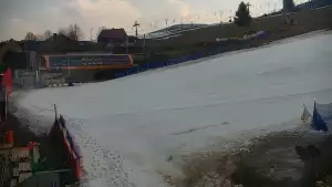 Widok z Kamery na stok Zieleniec Sport Arena - Winterpol