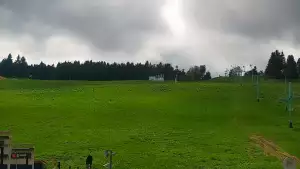Widok z Kamery na stok Zieleniec Sport Arena - Winterpol
