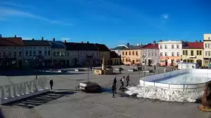 Widok z kamery na Rynek z Żywca - Nowość