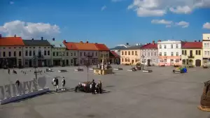 Widok z kamery na Rynek z Żywca - Nowość