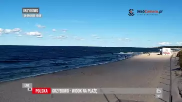 Widoki z kamer na 50 najpiękniejszych plaż w Polsce.