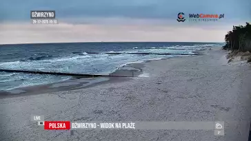 Widoki z kamer na 50 najpiękniejszych plaż w Polsce.