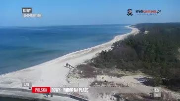 Widoki z kamer na 50 najpiękniejszych plaż w Polsce.