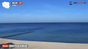 Widoki z kamer na 50 najpiękniejszych plaż w Polsce.