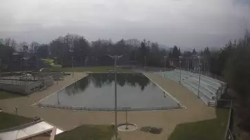 Obraz na pływalnie otwartą w Andrychowie obok Wadowic