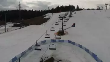 Bania w Białce Tatrzańskiej z kamery na żywo.