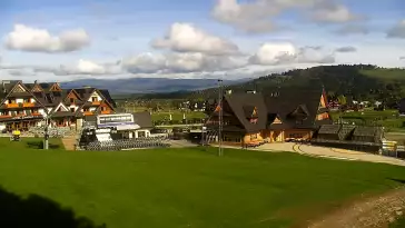 Widok z Kamery na stok KANIÓWKA w Białce Tatrzańskiej