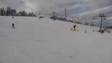 Widok z Kamery na stok KANIÓWKA w Białce Tatrzańskiej