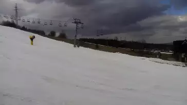 Widok z Kamery na stok KANIÓWKA w Białce Tatrzańskiej