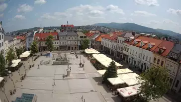 Bielsko-Biała kamera na Rynek Starego Miasta online NOWOŚĆ