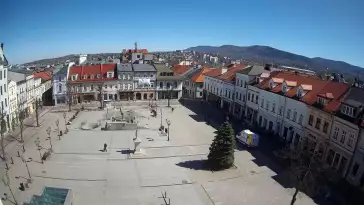 Bielsko-Biała kamera na Rynek Starego Miasta online NOWOŚĆ
