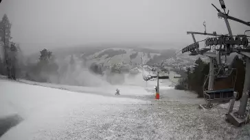 Bieszczad.ski - widok z górnej stacji NOWOŚĆ