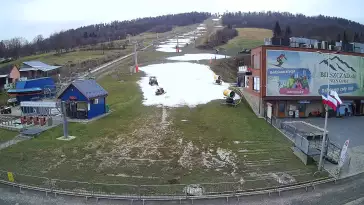 Zdjęcie z kamery BIESZCZAD.ski Wańkowa