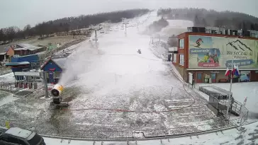 Bieszczad Ski - Wańkowa - widok na stok NOWOŚĆ