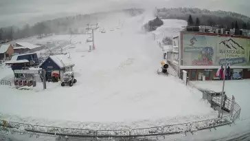 Bieszczad Ski - Wańkowa - widok na stok NOWOŚĆ