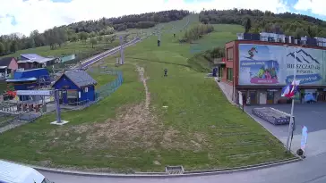 Bieszczad Ski - Wańkowa - widok na stok NOWOŚĆ