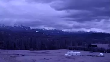 Panorama Tatr z Bukowiny Tatrzańskiej