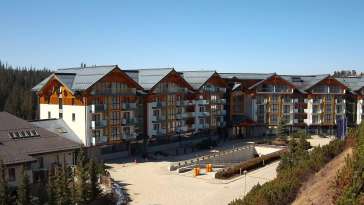Kamera z widokiem na Bukovina Hotel