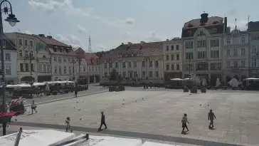 Widok z Kamery na Rynek w Bydgoszczy