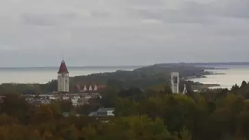 Obraz na morze z Chłapowa, kamera na żywo.