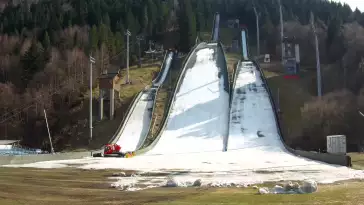Pierwsze zawody odbyły się tu w 1937 roku, które zorganizował klub WKS Bielsko-Biała.