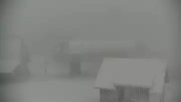 Widok na trasę narciarską Centralnego Ośrodka Sportów Zimowych