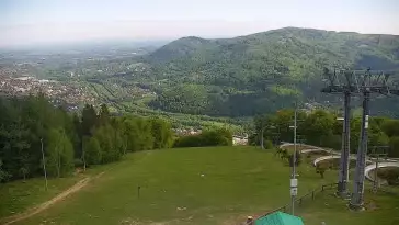 Widok z Kamery na stację narciarską CZANTORIA