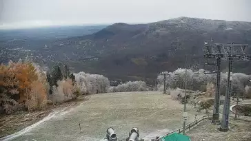 Widok z Kamery na stację narciarską CZANTORIA