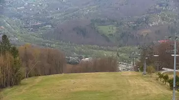 Widok z Kamery na stację narciarską CZANTORIA