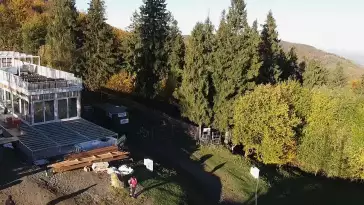 Widok z Kamery na stację narciarską CZANTORIA