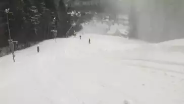 Kamera z widokiem na stok w Czantorii w Ustroniu