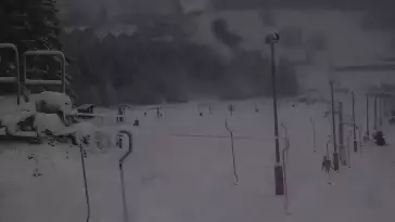 Nartostrada w Czarnej Górze Resort w Sudetach - widok na żywo