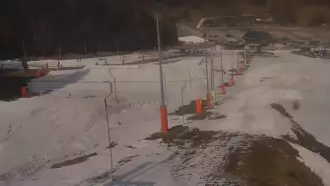 Nartostrada w Czarnej Górze Resort w Sudetach - widok na żywo