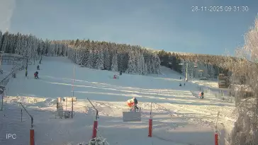 Obraz z kamery online w ośrodku narciarskim Czarna Góra Resort