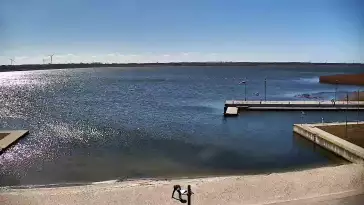 Dźwirzyno - Widok na Jezioro Resko Przymorskie na Żywo | Kamera Online