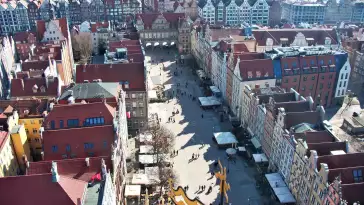 Gdańsk - widok na Długi Targ NOWOŚĆ