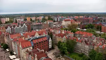 Gdańsk - widok na Długi Targ NOWOŚĆ