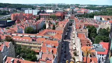 Gdańsk - widok na Długi Targ NOWOŚĆ