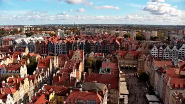 Gdańsk - widok na Długi Targ NOWOŚĆ