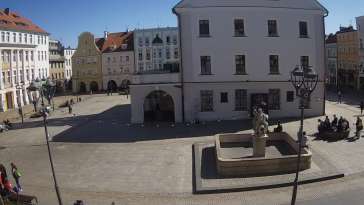 Ujęcie na przepiękne miasteczko - Gliwice.