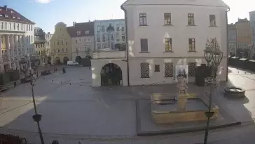 Ujęcie na przepiękne miasteczko - Gliwice.