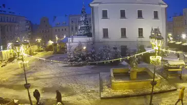 Ujęcie na przepiękne miasteczko - Gliwice.