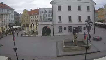 Ujęcie na przepiękne miasteczko - Gliwice.