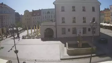 Ujęcie na przepiękne miasteczko - Gliwice.