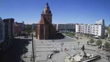 Widok z Kamery na Katedrę Gorzowską już online