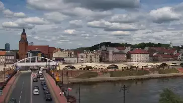 Widok panoramiczny z Kamery na miasto Gorzów Wielkopolski - NOWOŚĆ