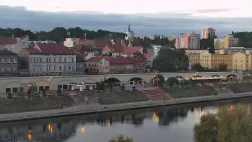 Widok panoramiczny z Kamery na miasto Gorzów Wielkopolski - NOWOŚĆ