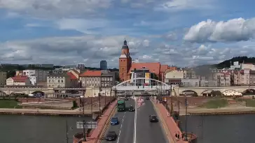 Widok panoramiczny z Kamery na miasto Gorzów Wielkopolski - NOWOŚĆ