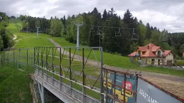 Obraz z kamery na stoku w ośrodku narciarskim Henryk SKI