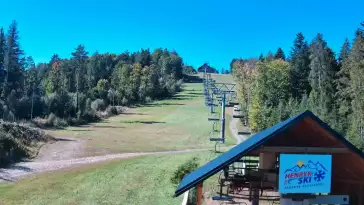 Henryk Ski - widok na kolej NOWOŚĆ